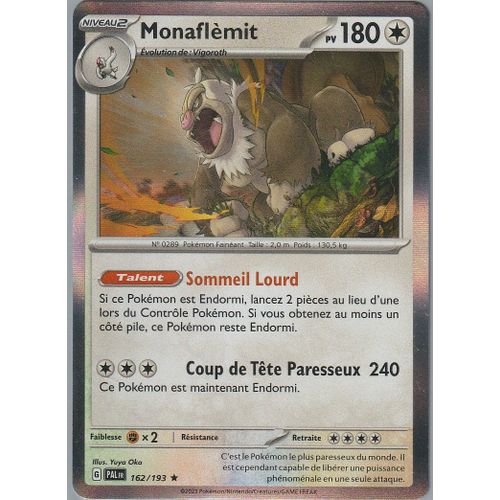Carte Pokémon - Monaflèmit - 162/193 - Holo-Rare - Sv2 Evolution À Paldea