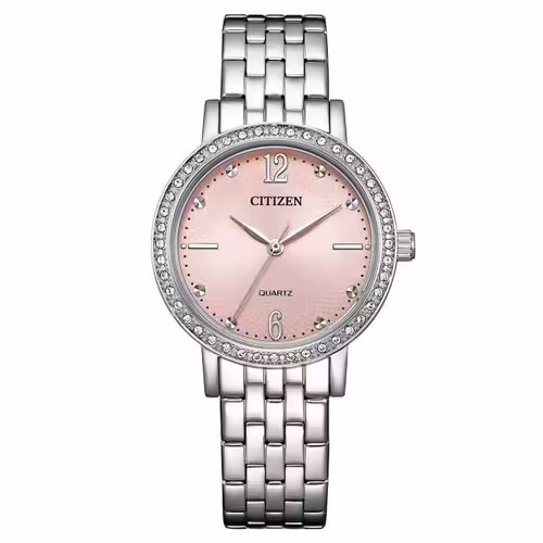 Ladies Watch Citizen El3100-55w, Quartz, 31mm, 5atm