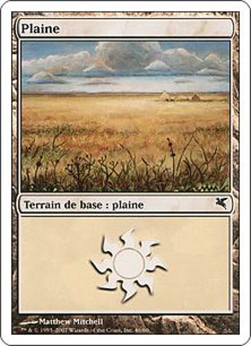 Plaine - Magic Mtg - Pegase 