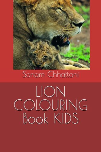 Lion Colouring Book Kids