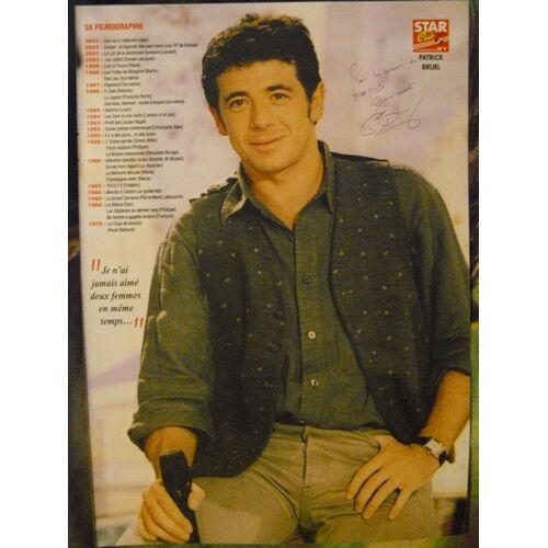 Poster A4 Patrick Bruel