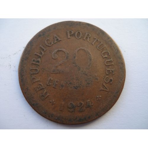 20 Centavos Portugal 1924