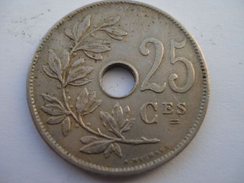 25 Centimes Belgique 1920