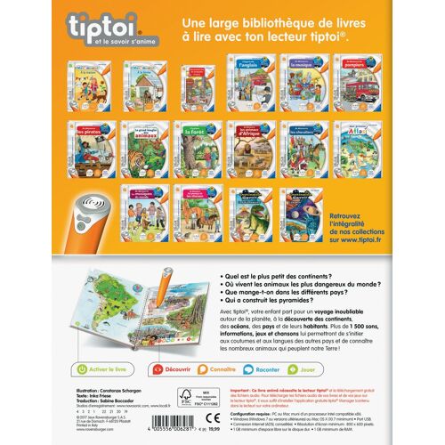PREMIER AGE tiptoi - Mon premier Atlas