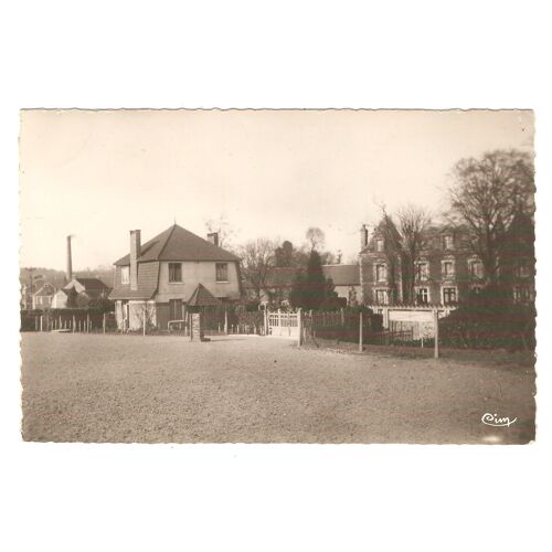 Calvados Lison Quartier De La Gare Carte Postale Postcard Cpsm 