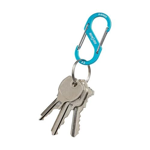 Mousqueton Tendeur S-Biner Dual Carabiner Aluminium Nite Ize - Bleu / T3