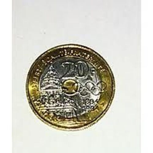 Pièce Pierre De Coubertin 20 Francs 1994