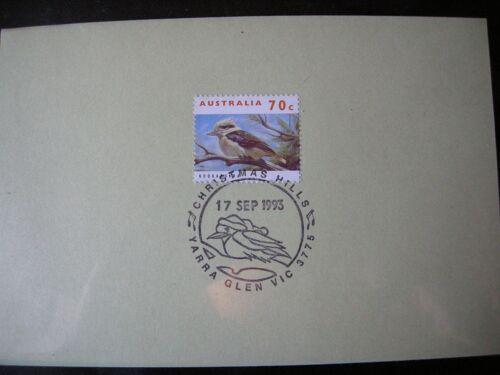 Australie 1er Jour Carte Oiseau 1993