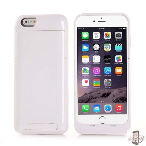 iPhone 6/6S Coque batterie 3200 mAh Blanche