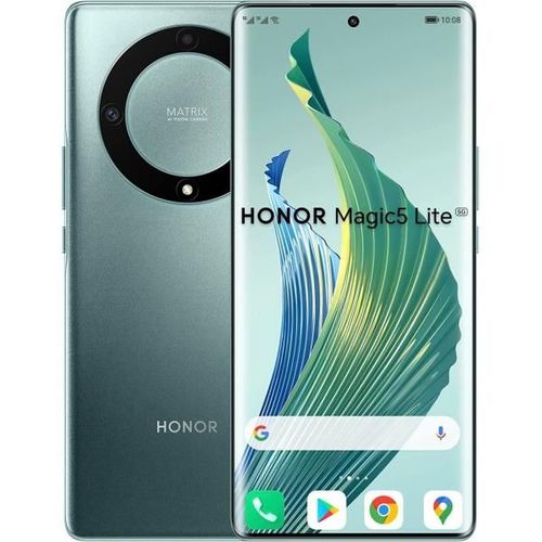 Honor Magic5 Lite 16,9 cm (6.67") Double SIM Android 12 5G USB Type-C 6 Go 128 Go 5100 mAh Vert
