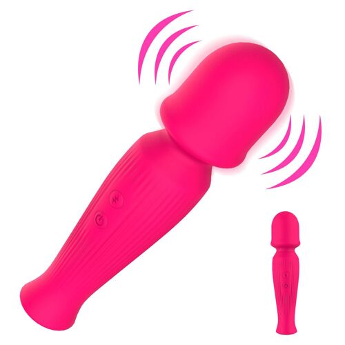 Vibrateur Pour Clitoris, Vagin, Tétons, Baguette Magique, Jouets Sexuels Pour Femmes, Rechargeable Par Usb, 10 Modes