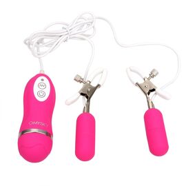 vibromasseur pour seins Masseur Electrique de Sein,Pinces a seins,Masseur de stimulation par  aspiration,vibromasseur de seins avec 10 Modes de Rotation