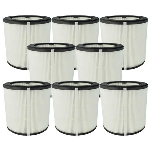 vhbw 8x Filtres HEPA compatible avec Philips AC 0820/30 purificateur d'air - Filtre de rechange