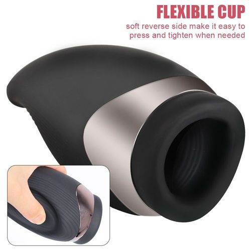 Vibromasseur À Succion Pour Homme, Appareil D'entraînement Érotique Pour Pénis, Masseur Buccal, Automatique, Chauffant, Jouets Sexuels, 9 Modes, Masturbateur Masculin