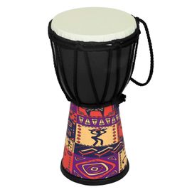Tambour Africain Traditionnel Fait À La Main,Tambour À Main Africain,Djembe Coloré Pour Enfants,Étude,Touche Itude Persch,4 Pouces - Type Zf-05