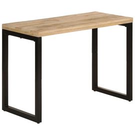 Vidaxl Table À Dîner 110x50x76 Cm Bois De Manguier Massif