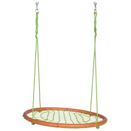 Trigano Balançoire Nid D'abeille, Vert Et Orange  - Maya - Trigano Jardin