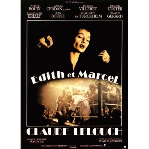 Edith Et Marcel -  - Affiche Cinema Originale