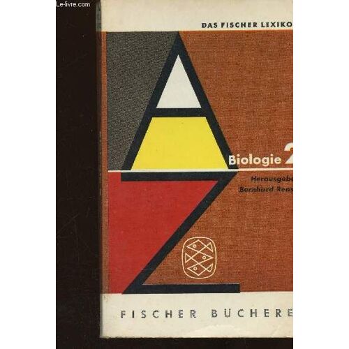 Biologie Ii (Zoologie) (Collection Das Fischer Lexikon)