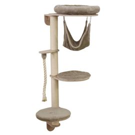 Kerbl Arbre À Chat Mural Dolomit Grappa 158 Cm Taupe