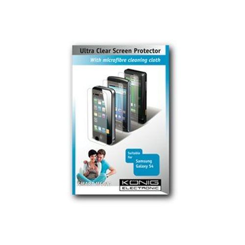 König Ultra Clear - Protection d'écran pour téléphone portable - film - transparent - pour Samsung Galaxy S4