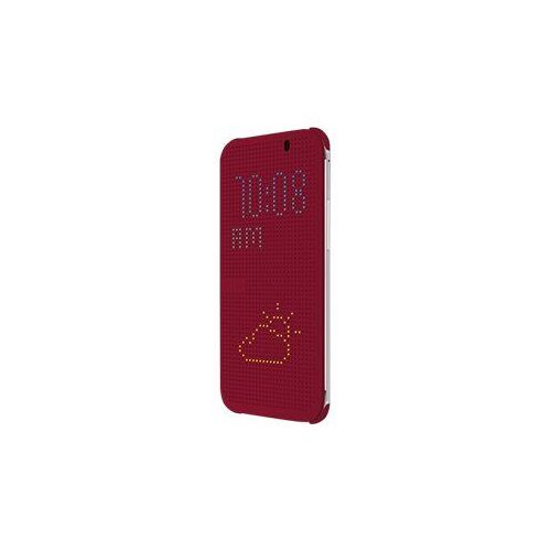 HTC Dot View Cover HC M100 - Étui à rabat pour téléphone portable - vert atlantique - pour HTC One (M8)