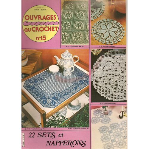 Ouvrages Au Crochet N°15.