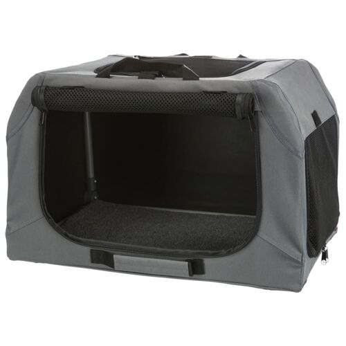 Trixie Caisse De Transport Pour Chiens Easy Soft S/M Gris
