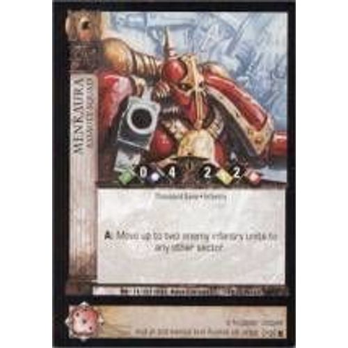 Horus Heresy Ccg - Menkaura - Escouade D'assaut 71/152 (Base Set)