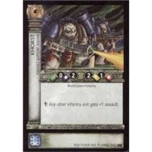 Horus Heresy Ccg - Khorst - Escouade D'assaut Auxiliaire 134/152 (Base Set)