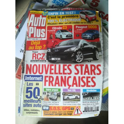 Auto Plus 1103 De 2009 C3 1.6 Hdi,Peugeot 207 1.6 Hdi,Clio 1.5 Dci,Peugeot 5008 1.6 Hdi,Grand C4 Picasso 1.6 Hdi Pack,Grand Scenic 1.5 Dci,Mitsubishi I-Miev,Porsche 911 Turbo Pdk Pack Sport Chrono,But