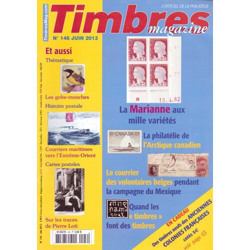 Timbres Magazine N°146 Juin 2013 