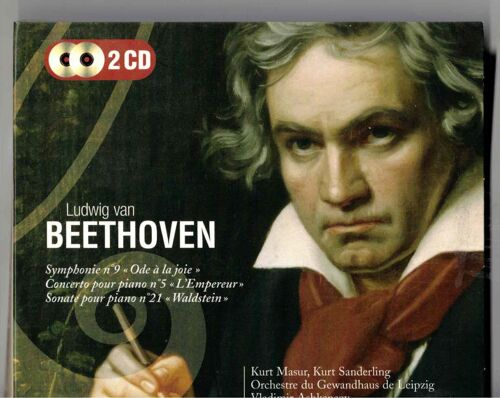 2 Cd Beethoven Symphonie 9 Concerto Piano 5 Sonate Piano 21 Ashkenazy