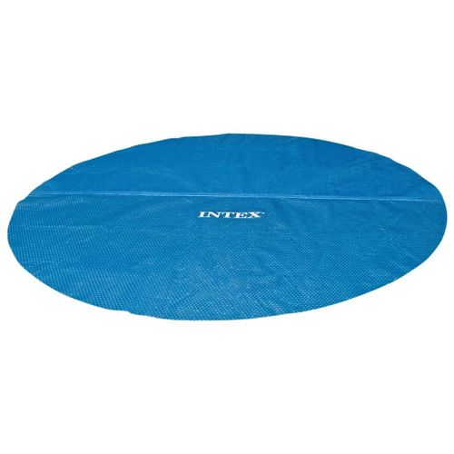 Intex Couverture solaire de piscine Bleu 448 cm Polyéthylène