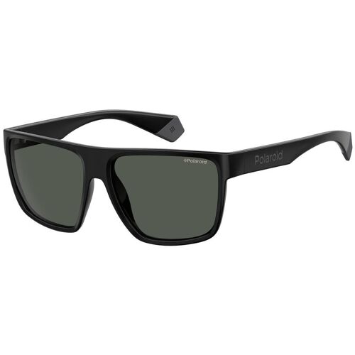 Lunette De Soleil Rectangulaire Polaroid Noir - L
