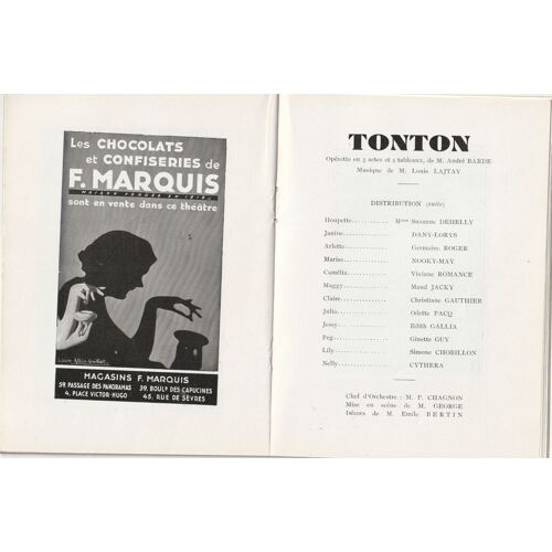 Théâtre Des Nouveautés Tonton