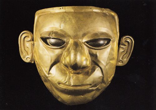 Exposition " L'or Des Dieux, L'or Des Andes : Masque Funéraire ", Metz (14 Juin-2 Oct 1994).