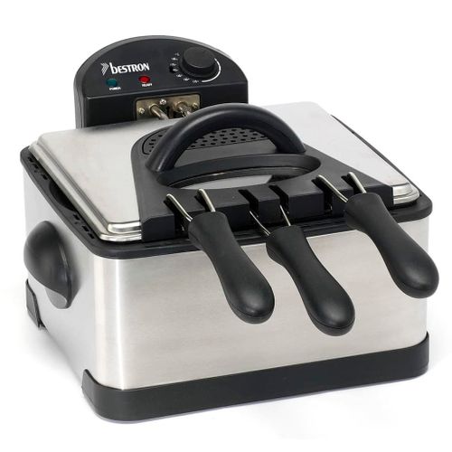 Bestron DF402B Family Fryer Cool zone - Friteuse - 2 kWatt