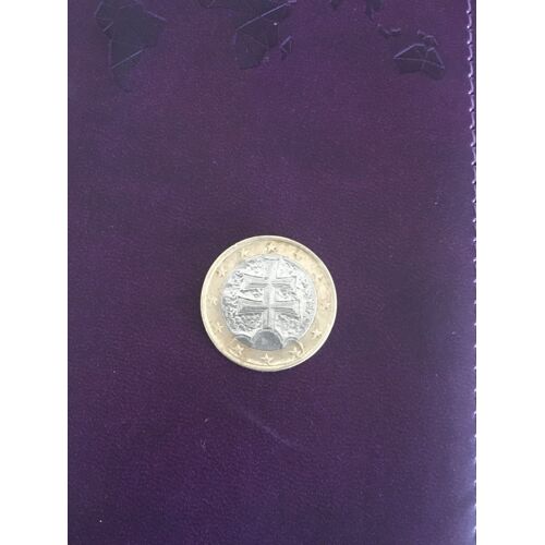 Piece 1 Euro Slovaquie 2009 Double Croix
