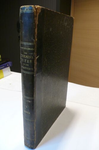 Revue Générale Des Chemins De Fer 1910 1er Semestre