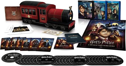 Harry Potter - L'intégrale Des 8 Films - Édition Collector Ultimate - Hogwarts Express - 4k Ultra Hd + Blu-Ray + Goodies