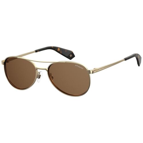 Lunette De Soleil Aviateur Polaroid Doré - Xl