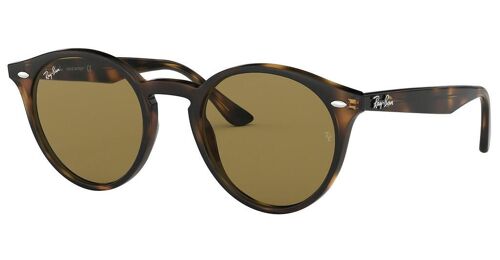 Lunette De Soleil Ronde Ray-Ban Havana - L