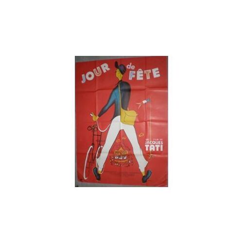 Jour De Fête - Jacques Tati - Affiche Cinema Originale