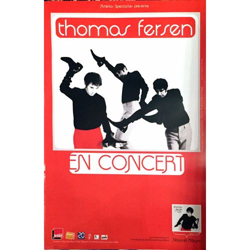 Thomas Fersen -  - Affiche / Poster Envoi En Tube