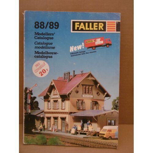 Catalogue Faller 1988/89- Catalogue Modélisme
