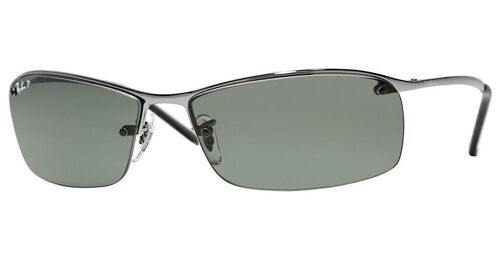 Lunette De Soleil Rectangulaire Ray-Ban Argenté - S