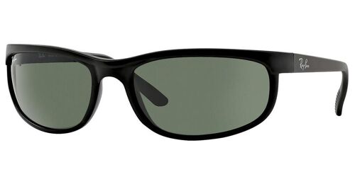 Lunette De Soleil Rectangulaire Ray-Ban Noir - L