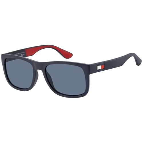 Lunette De Soleil Rectangulaire Tommy Hilfiger Bleu - Xl