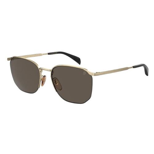 Lunette De Soleil Rectangulaire David Beckham Noir - Xl